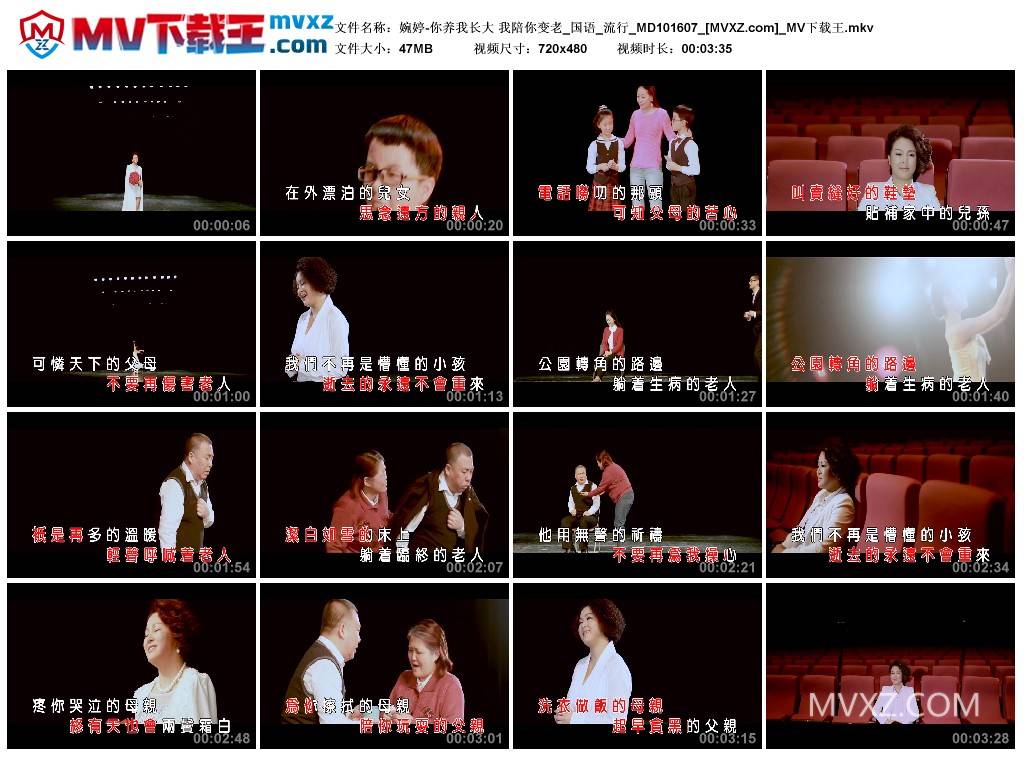 婉婷-你养我长大 我陪你变老_国语_流行_MD101607